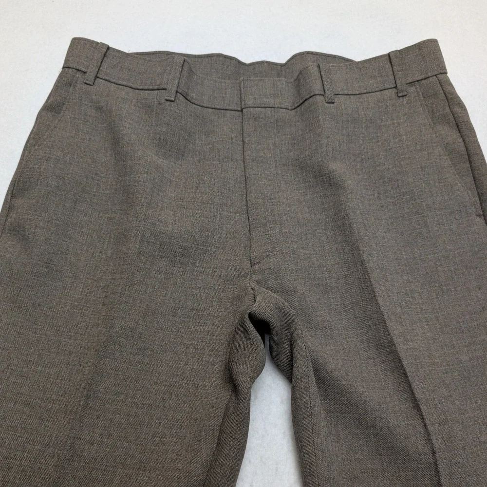 Vintage Levis Action Slacks Trousers Men 35x32 Straight Leg Dress Pants 690-7825